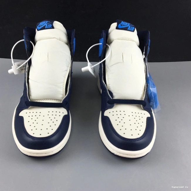 Obsidian 1 555088-140 Retro High Jordan OG Air 1107